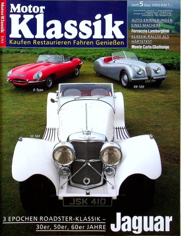 Deckblatt Motor Klassik (05/1993)